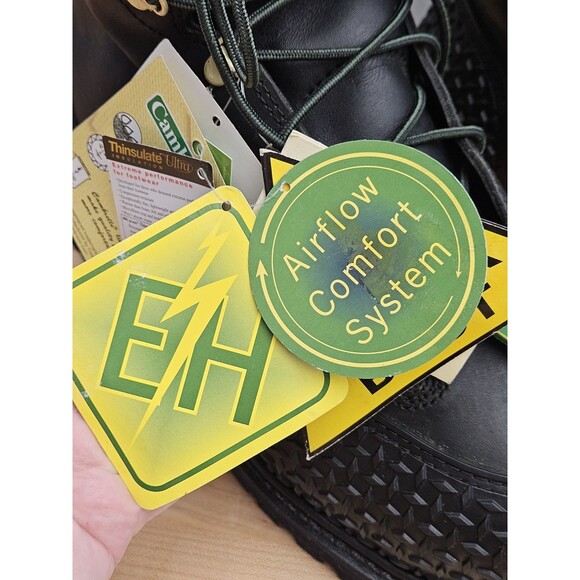 NEW John Deere 13 WIDE Men’s MINER Boots Insulated Steel Toe WORK Waterproof 13W main image 6